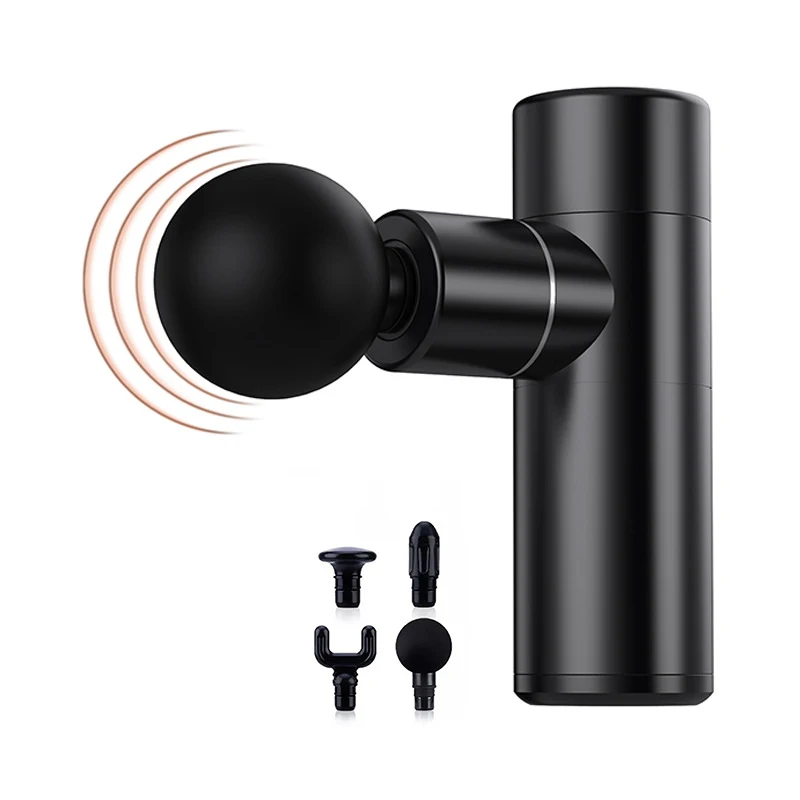 Impact Muscle Massager Shockproof Portable Body Relaxing Massage Tool Aluminum Alloy Mini Fascia Gun Mini Massager Portable
