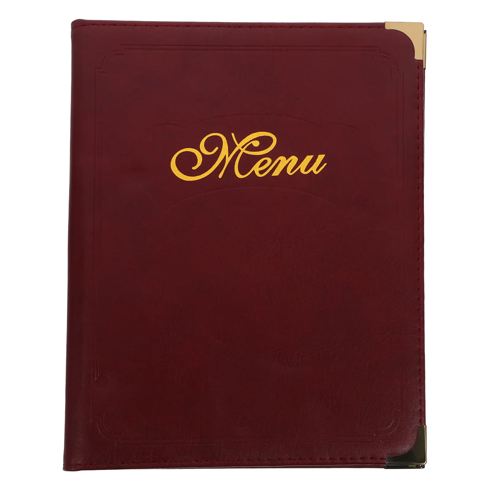 A4 Menu Book Cover Menu Folder Restaurant Bar Hotel Use Meal Price Display Holder Simple Inner Page Design Convenient