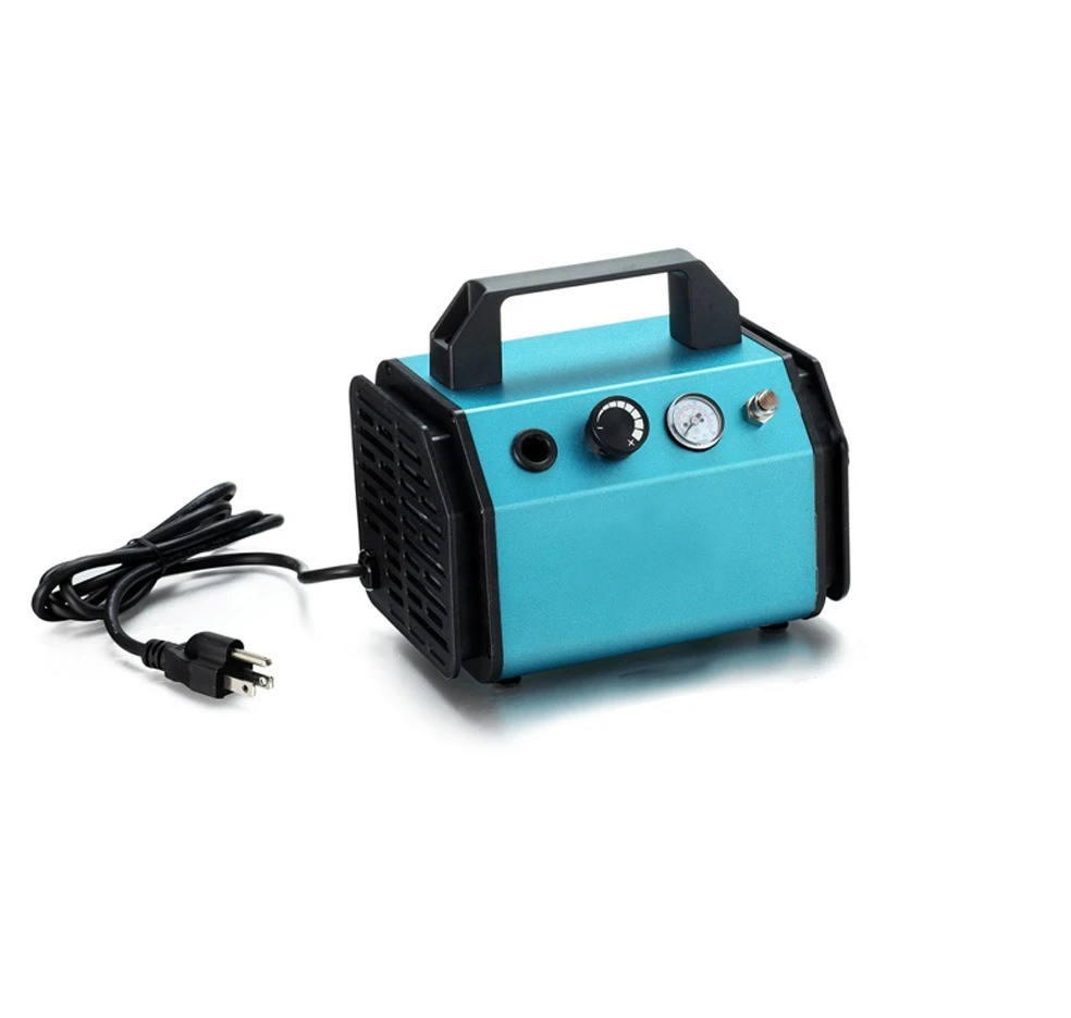 

Air compressor air pump desktop high-pressure handheld air pump multi scene spraying tool painting tattoo DIY