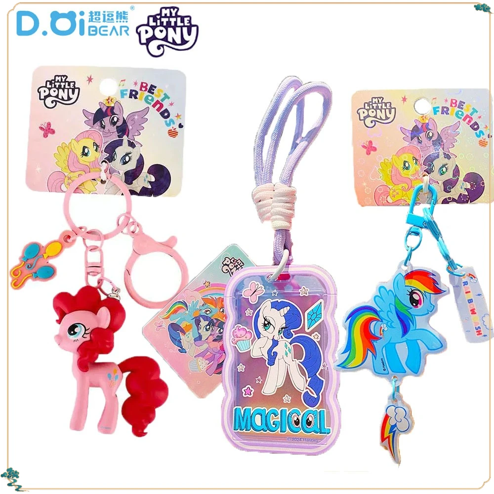 

Оригинальные брелки My Little Pony, классические анимированные персонажи мультфильмов, модные изысканные мобильные сумки, подвесные брелоки, подарки для фанатов