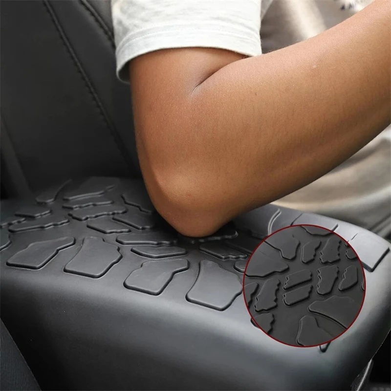 fit for Jeep Wrangler JK JL for Gladiator JT 2018 2019 2020 2021 2022 2023 2024 2025 Car Armrest Box Cushion Protector Cover