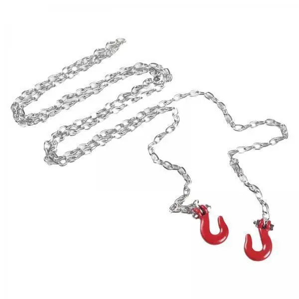 1 10 Rc Car Accessories Metal Chain Tow Hook Trailer Wire Crawler Rc Accessories Easy Install for Axial CC01