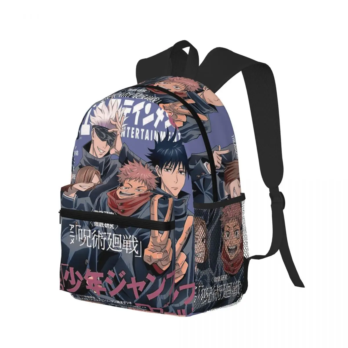 

Jujutsu Kaisen Student Backpack School Bag Hiking Travel Daypack for Boys Girls Bookbag Shoulder Bags