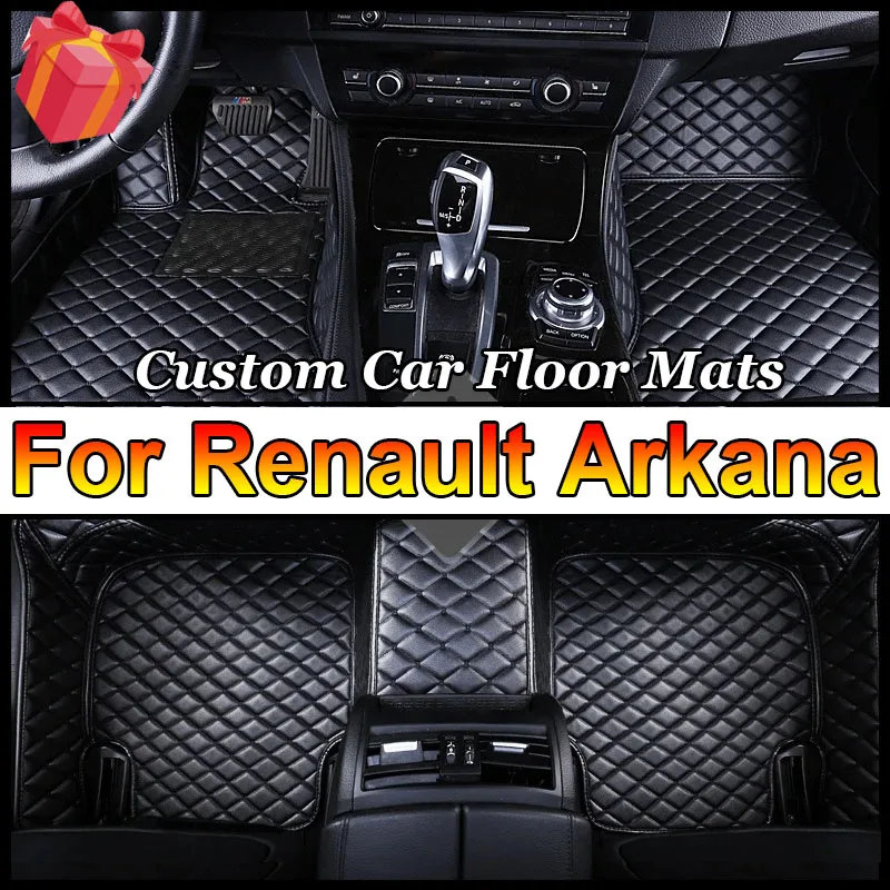 

Car Floor Mats For Renault Arkana Samsung XM3 2020 2021 2022 2023 5seat Waterproof Pads Car Mats Full Set Carpet Car Accessories
