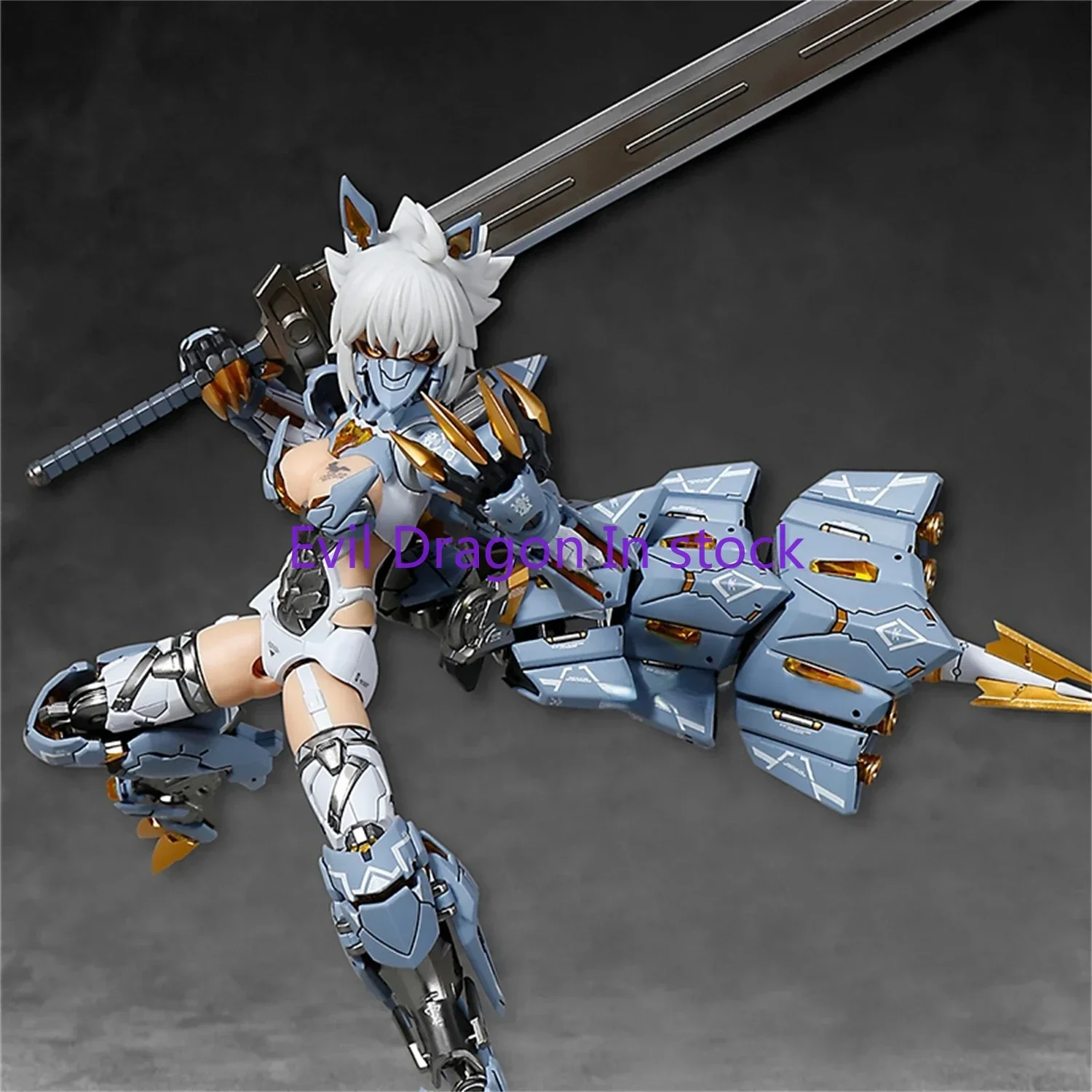 

In Stock Nuke Matrix Cyber Forest Fantasy Girl MAD Wolf Carolina Rolf Mobile Suit Girl Mechanical Assembly Action Figure