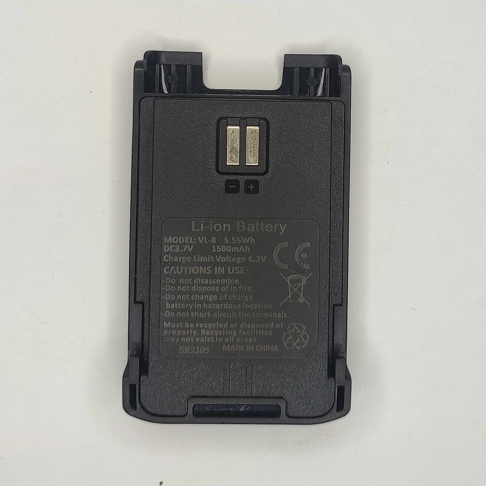 Baofeng BF-V8 배터리 워키토키, 장거리 1500mAh 충전식 배터리, 워키토키 액세서리, 높은 라디오 커뮤니케이터