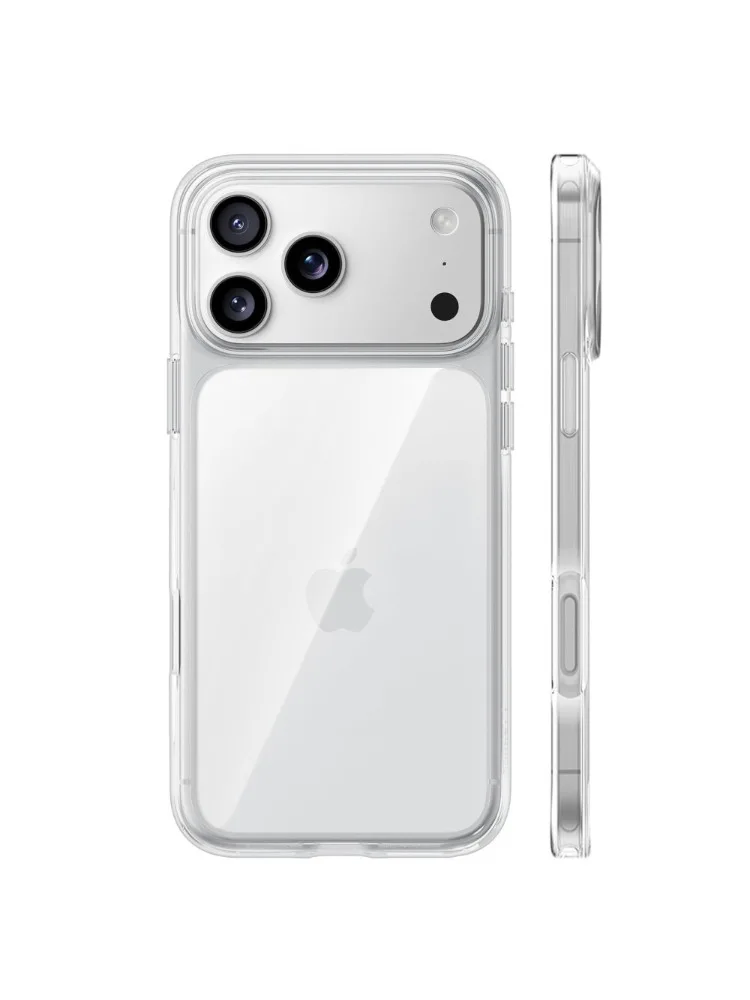 Ultra cienkie, przezroczyste etui na iPhone 18 17 16 15 14 13 12 11 Pro Max, krystalicznie czyste, odporne na żółknięcie, ochrona klasy wojskowej. — 2