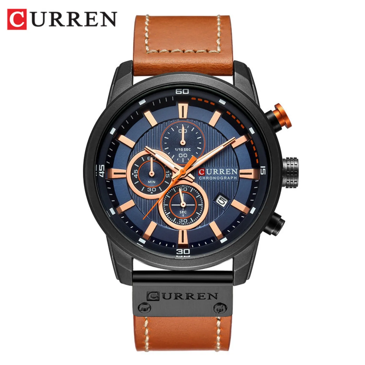 CURREN Fashion Date Quartz Men Watches Top Brand Luxury Male Clock Chronograph Sport Mens Wrist Watch Hodinky Relogio Masculino view 3