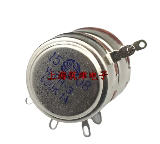 WTH-3 double carbon film potentiometer 1K 2K2 4K7 10K 330K 680K adjustable resistance SWITCH