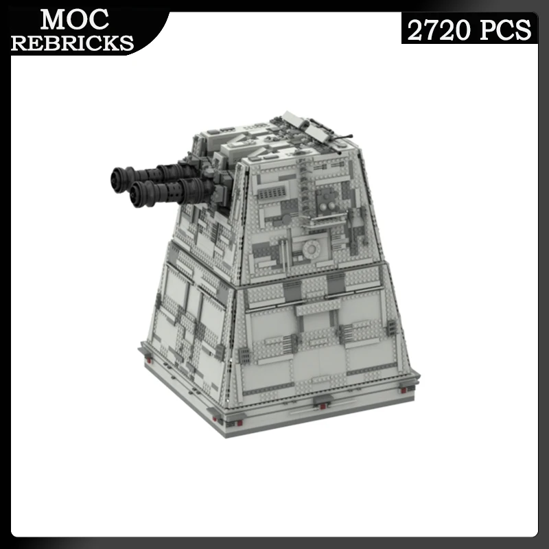 

Fantasy Robot Series Imperial Attack Weapon Large Gunn Turret MOC Building Blocks Laser Children's Bricks Toys DIY Model Gifts