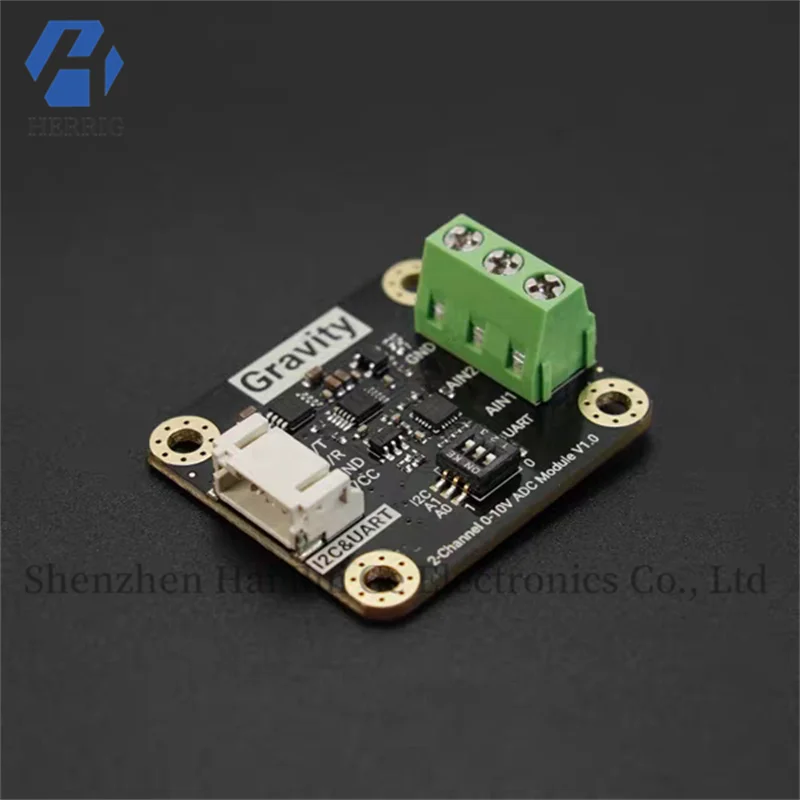 

DFRobot Gravity: 0-10V 15 bit high-precision dual channel ADC module