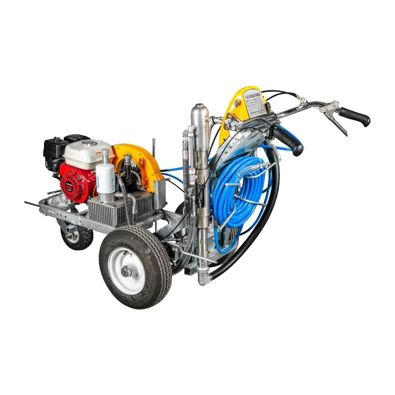 خطوط تخطيط آلة وضع العلامات على الذوبان الساخن آلة وضع العلامات الباردة النفاثة خط رش بارد بالدفع اليدوي #6