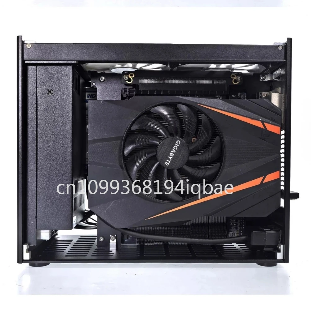 [New machine in stock] ZS-A4M\ itx short card computer chassis, version V3\ 5.4L all-aluminum 1u