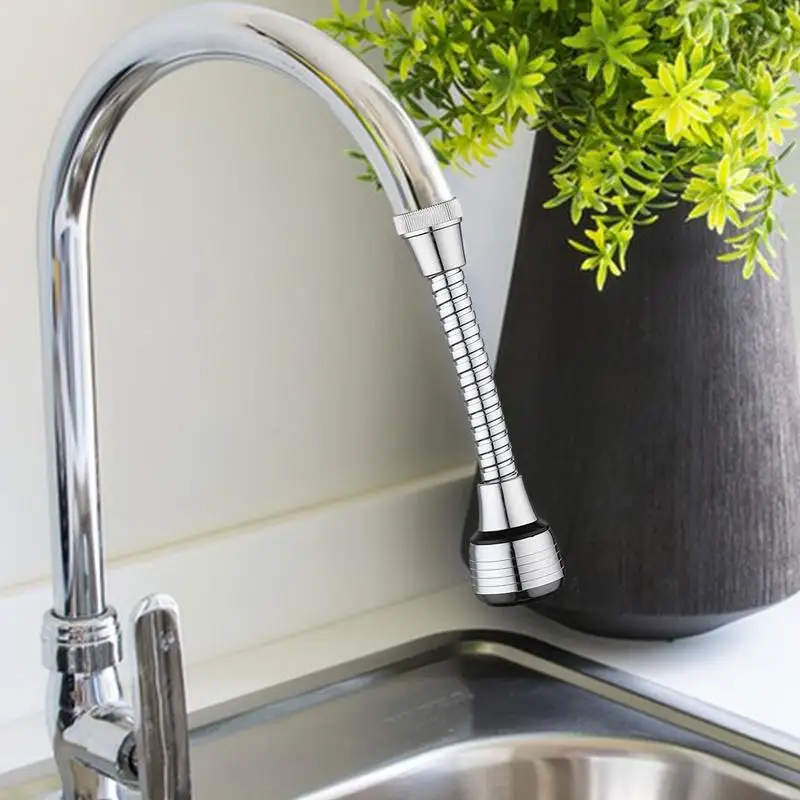 

Faucet Extender 360Degree Rotatable Faucet Nozzle Adapter Home Water Saving Bubbler Kitchen Bathroom Faucet Accessories