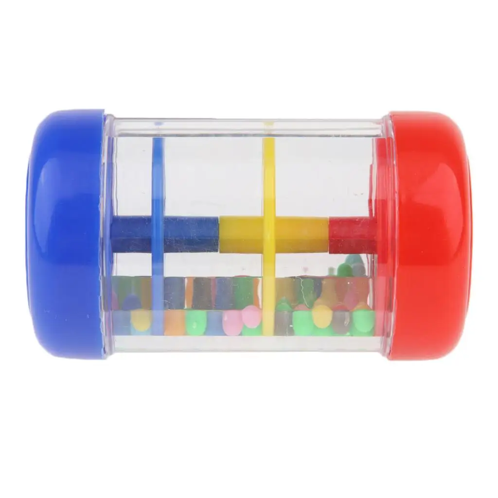 2-4pack Colorful Rainmaker Rainstick Rattle Toy Kids Musical Toy 9cm(3.54inch)