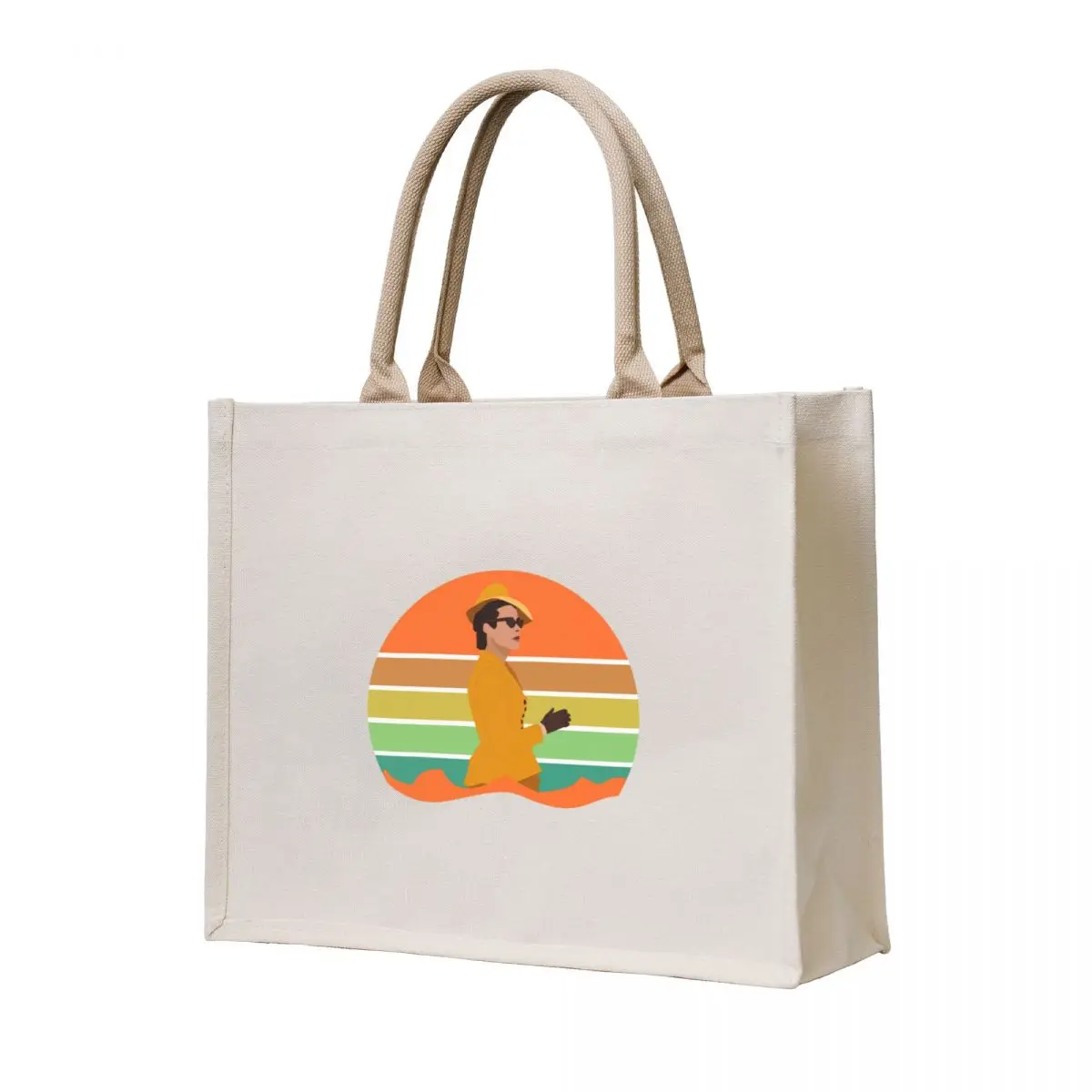 

ratched retro sun vintage Tote Bag shopping bag logo tote bag Cloth Lady