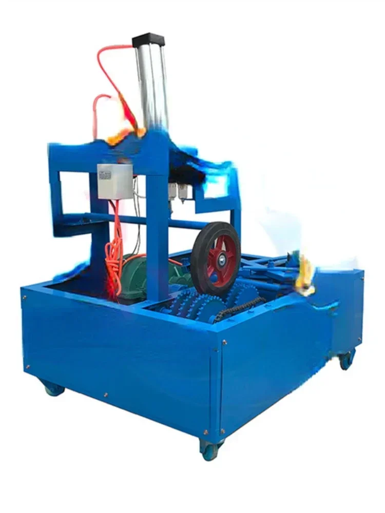 Automatic  Car Tire Double Sidewall Cutting Machine/Scrap Waste Tire Ring Cutter Recycling Equipment