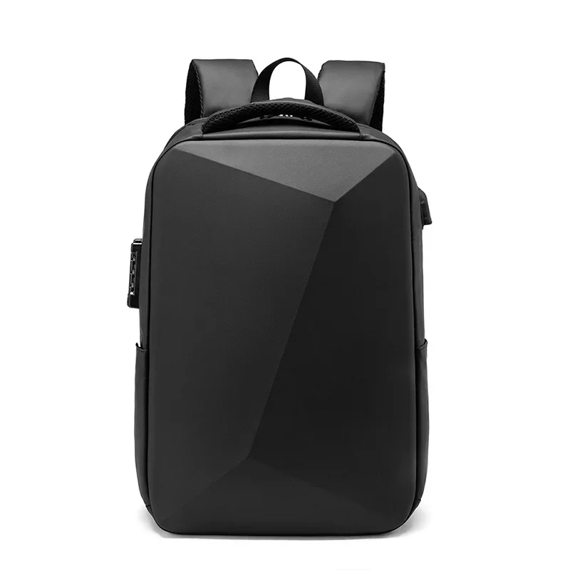 2023 Black smart computer laptop bags for men backpack new waterproof student outdoor backpack travel bag backpack hard shell