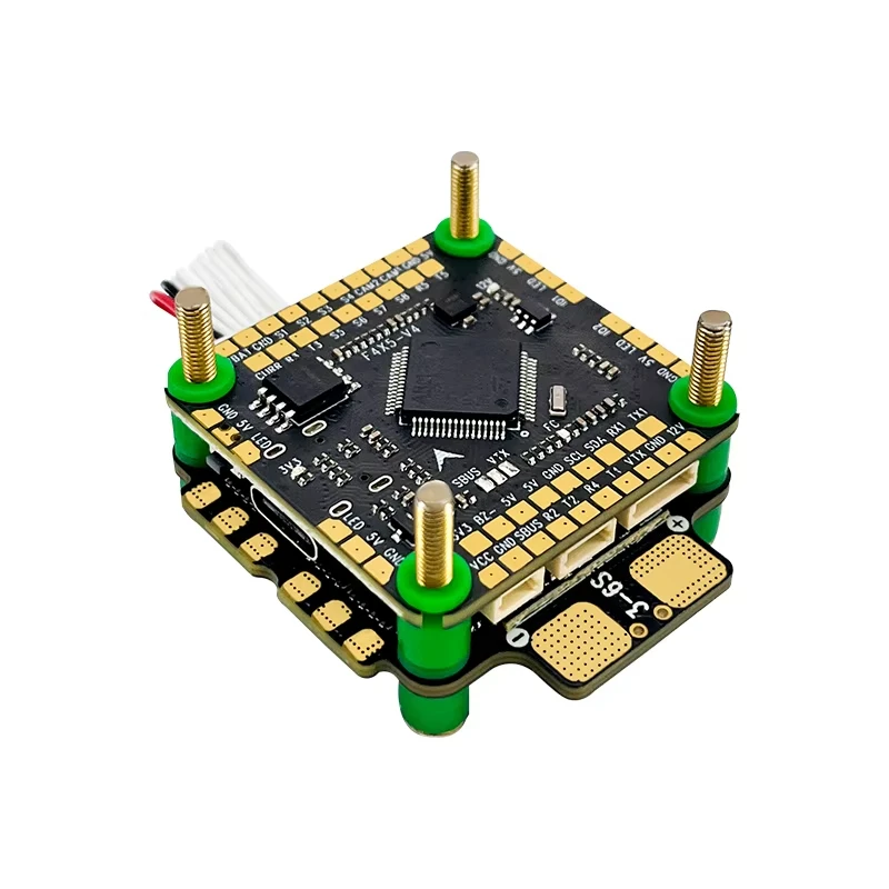 APAocoda-RC F460 V4 60A Stack F405 V4 Flight Controller with 60A AM32 4 in 1 ESC for Rc FPV Racing Drone