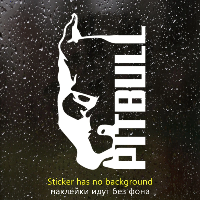 

JPCT Funny Bulldog Shaped Car Vinyl Decal Stickers, PVC in all sizes, for bumper and rear window decals 20cm-11.4cm