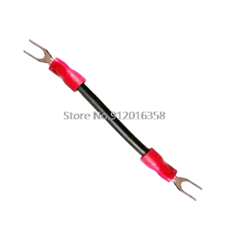 10CM 1015 16AWG SV1.25-4S Bolt Mouth 4.3mm Insulated Fork Spade U-Type Electrical fork terminals Terminal Cable Assembly