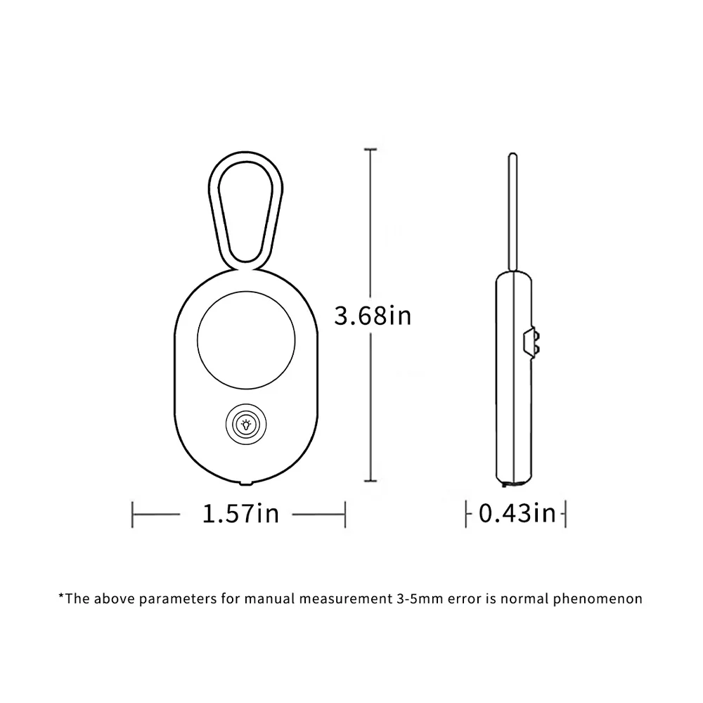 Camera Detector Smart Infrared Scanning Portable Anti-theft Infrared Scanning Detector Large Diameter Lens