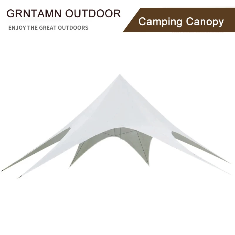 

Oversized Lotus Canopy, Outdoor, Multi-functional, Beach, Rain-proof, Sunscreen, Oxford Cloth, Awning