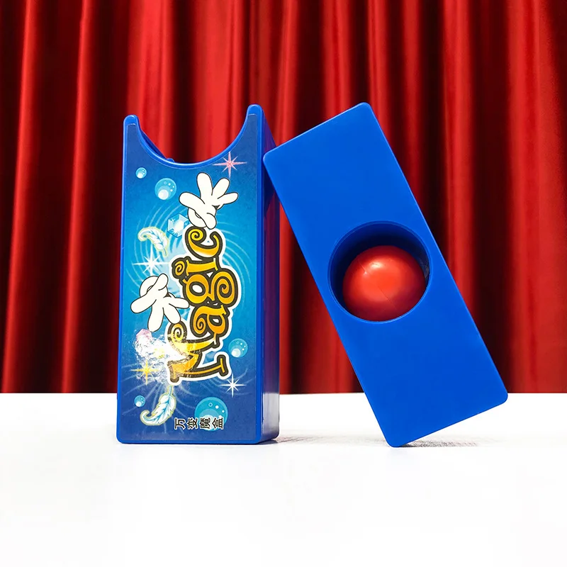 Changeable Magic Box Turning The Red Ball Into The Blue Ball Props Magic Tricks Toys Classic Toys