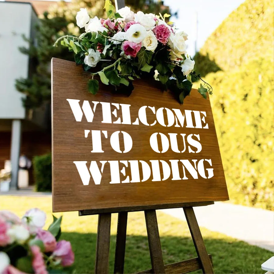 1 قطعة 11.8 بوصة A-Z كابيتال رسالة Stencil الأبجدية قالب ل طلاء جدران علامات الخشب ديكور المنزل النسيج DIY بها بنفسك مشاريع