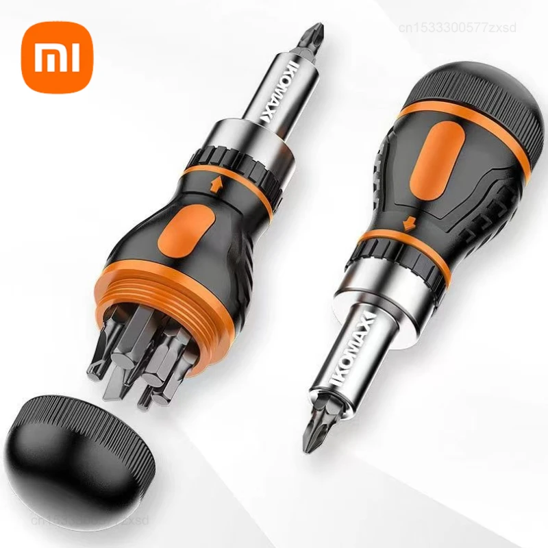 

Xiaomi 9 in 1 Adjustable Ratcheting Screwdriver Set Magnetic Nut Driver Tools Multifunctional Electronic Repair Hand Screwdriver