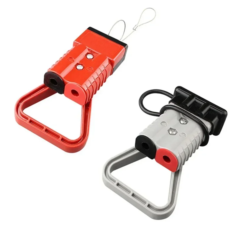 

40 PCS Waterproof Solid Line Plug Cable Red Black Fixed Plug 50A Material Cable Protection Fixed Plug Terminals-AT64