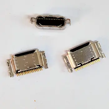 10-100 יחידות חיבור טעינה USB יציאת טעינה סוג-C 16pin תקע עבור OPPO A72/A32/A52 5G Realme 6/6i/6 Pro/Reno 4 SE