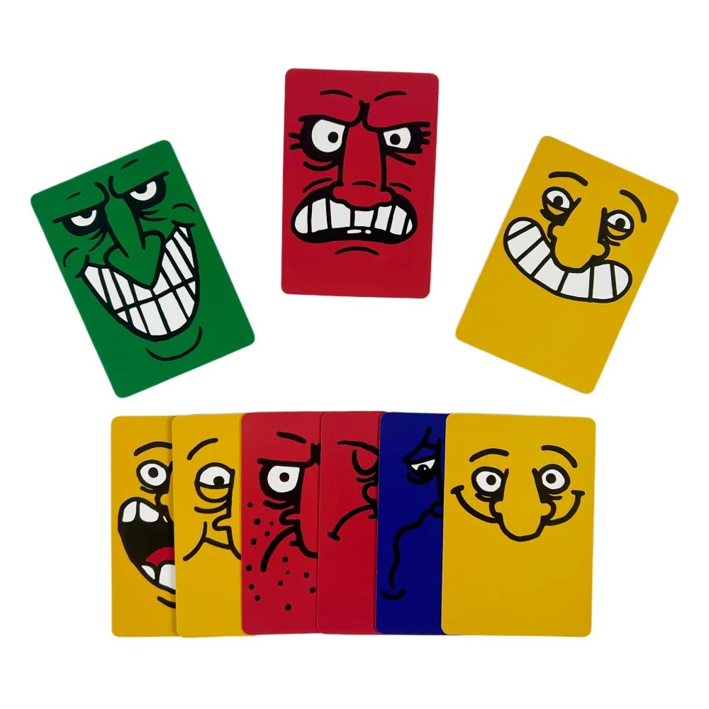 

Настольная карточная игра «Хорошее лицо или плохое лицо»: веселая игра для вечеринок и путешествий, семейная настольная игра с колодой карт
