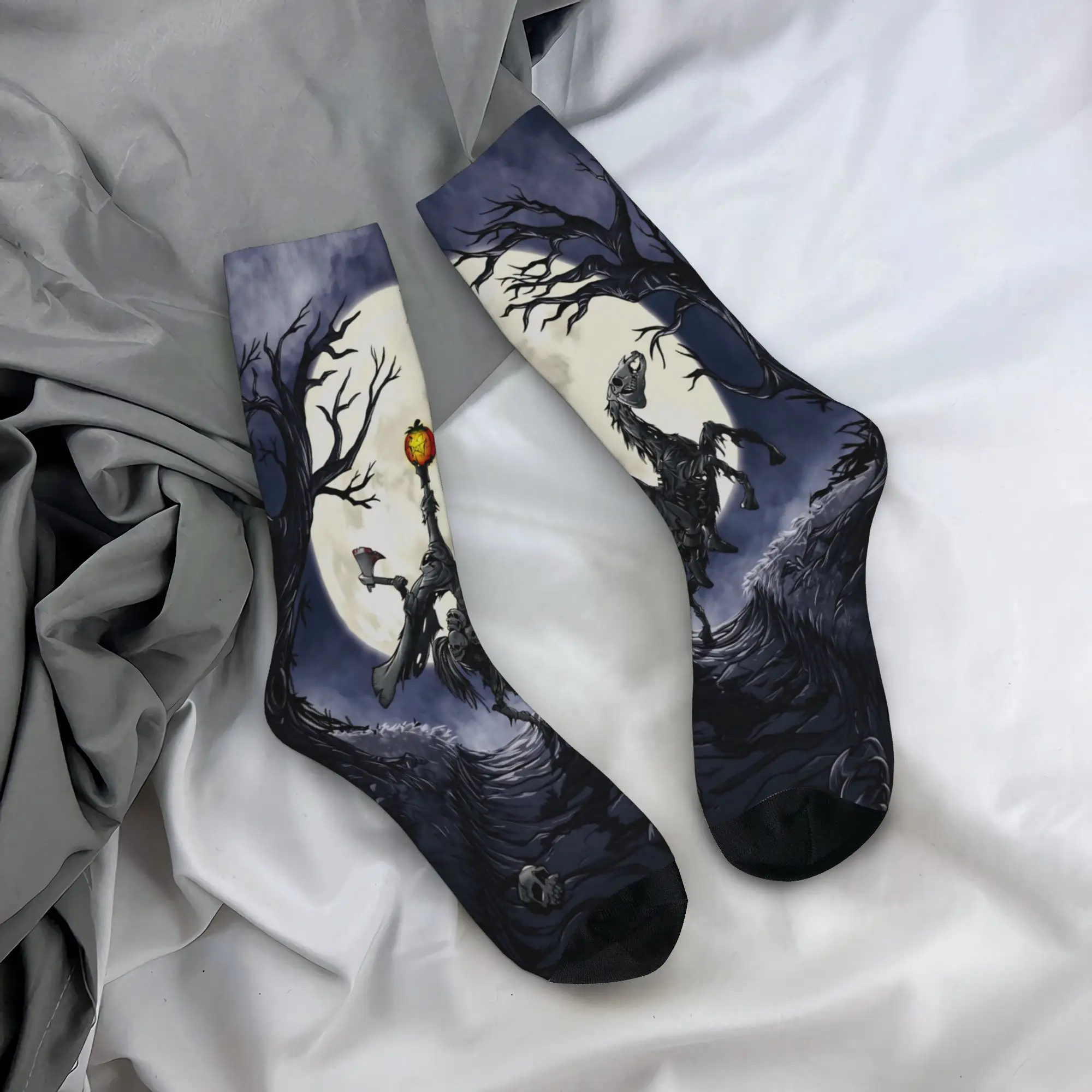 Headless Horseman  Design Socks Merchandise for Unisex Breathable Printing Socks