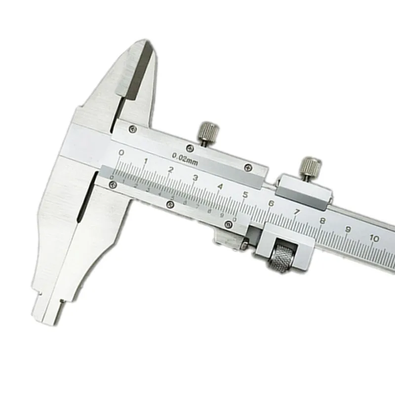 Calibre Metal Vernier Ferramentas de Medição Micrômetro 150 mm 002 mm