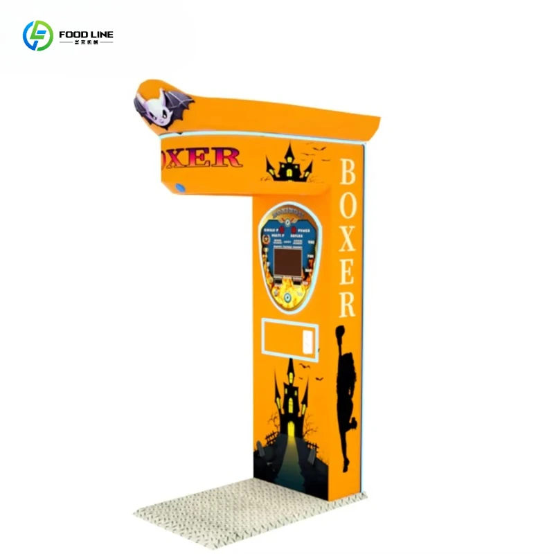 2026 New Large Adult Boxing Game Machine Electronic Coin Op Punching for Carnival Park Customized