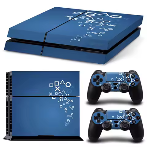Skin Cover for PS4 Console Controller Protective Vinyl Decal for Playstation 4 Game Accessories Cover Wrap