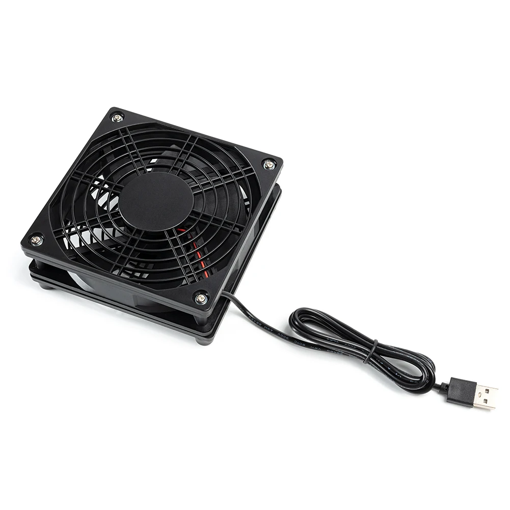

5V USB Computer Case Chassis Cooling Fan Wireless Router Set-top Box Mute Cooler