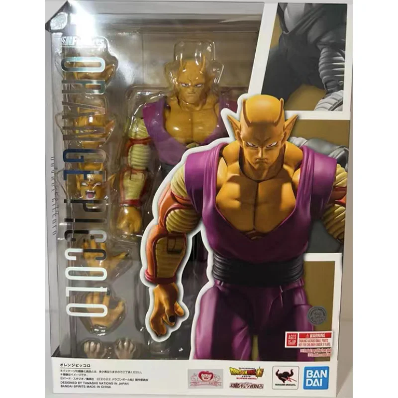 Original BANDAI S.H.Figuarts SHF Dragon Ball Z Orange Piccolo Bick Big Devil In Stock Anime Action Collection Figures Model