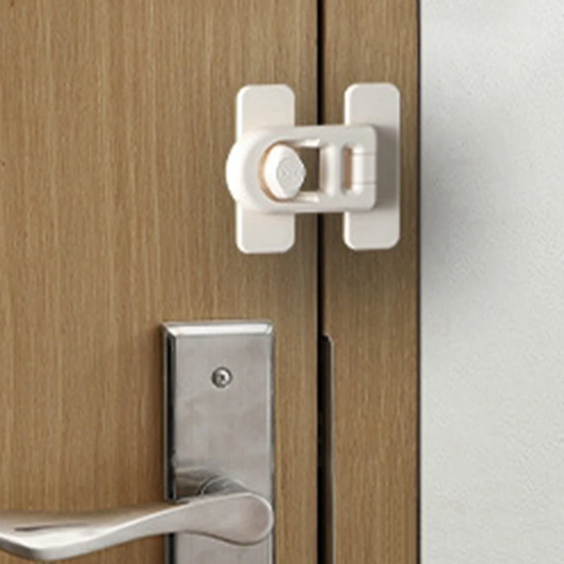 2Pcs Child Safety Oven Locks, High Temperatureresistant ABS Material, Easy No-Tool Installation-AT64