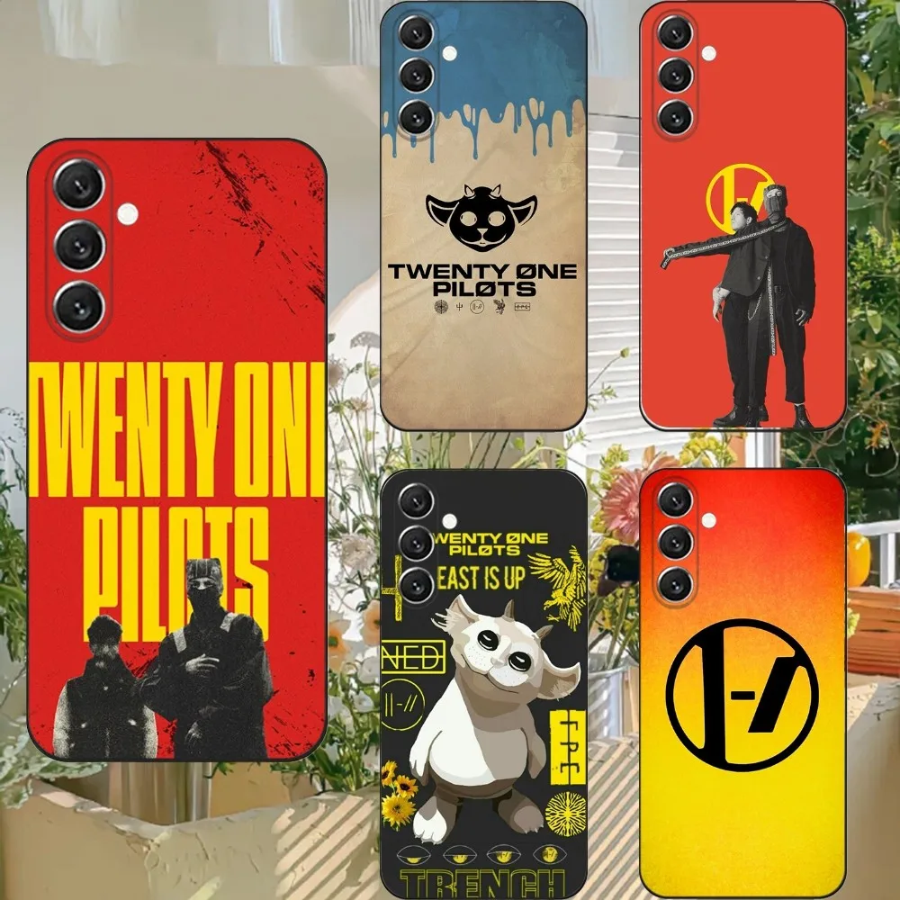 T-Twenty one pilots  Phone Case For Samsung S21,S22 Ultra,S20,S30 plus,S22 plus,S23,S30 ultra 5G Silicone Cover