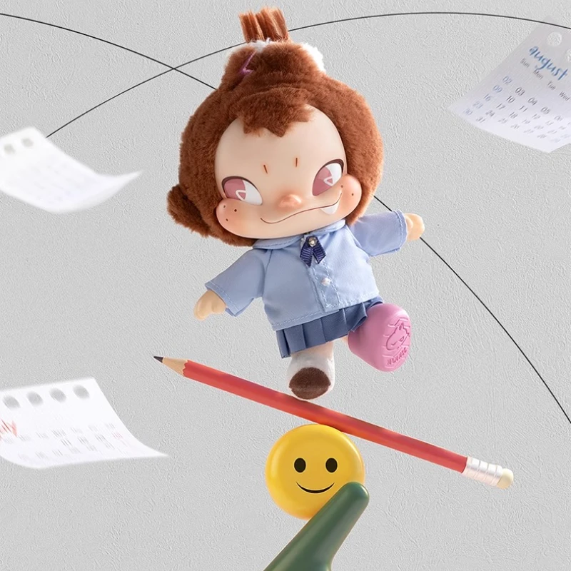 52 لعبة NINNIC الحرية ليس لها نمط ثابت صندوق أعمى شائك الشعر طفل أفخم المفاتيح هدية الكريسماس أنيمي اللعب دمية الطرفية