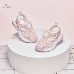 Dave Bella 2024 Boys Girls Summer Mesh Breathable Pre Walker Non-Skid Baby Shoes Kids lightweight Sandals Shoes DB2235177-A