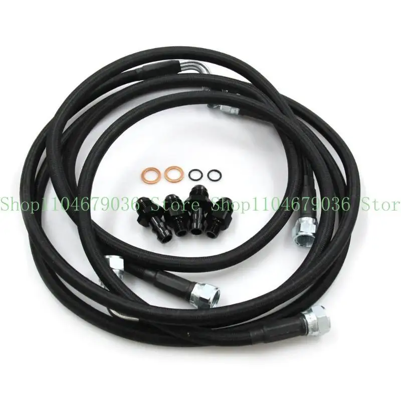 

652F Автомобильные аксессуары плетеные линии 48RE трансмиссионные шланги замены линии для 2500 3500 2003-2007