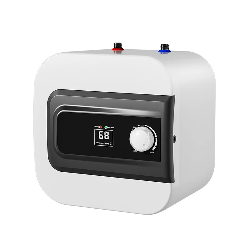 Storage Electric Water Heater with Enamel Tank for RV Outdoor house hold Use-Wall-Mounted Energy Efficient Class 1 Year Warranty