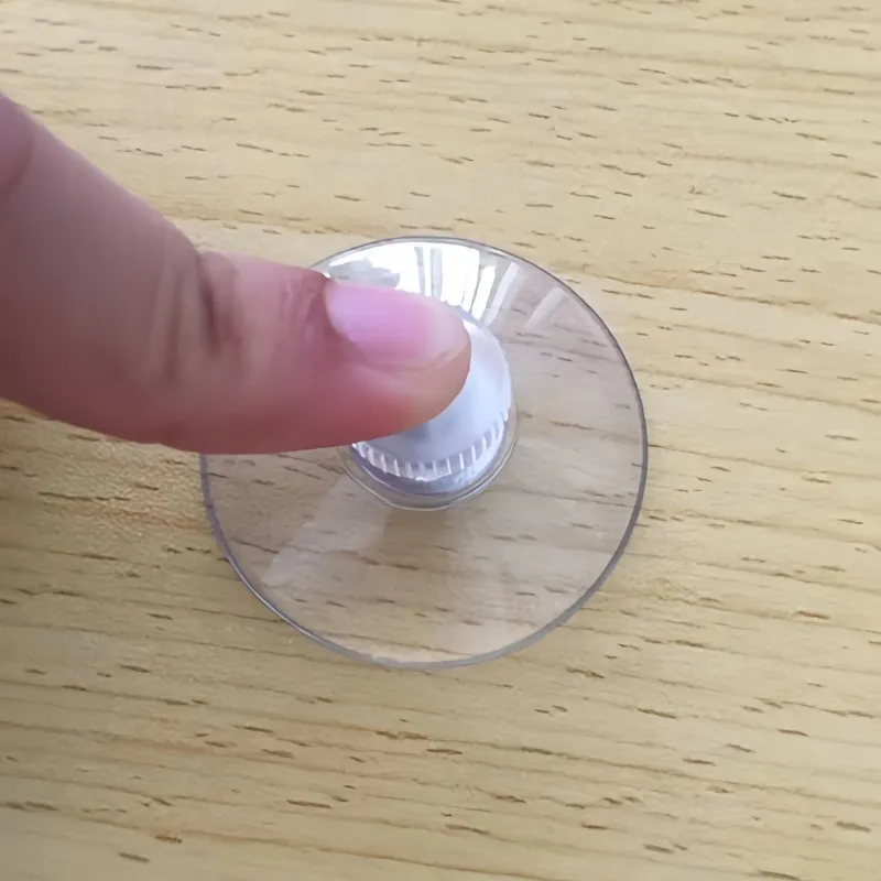 45Pcs Clear Glass Suction Hooks, Strong Grip, Seamless Design, for Bathroom, Kitchen, Car Sun Visor