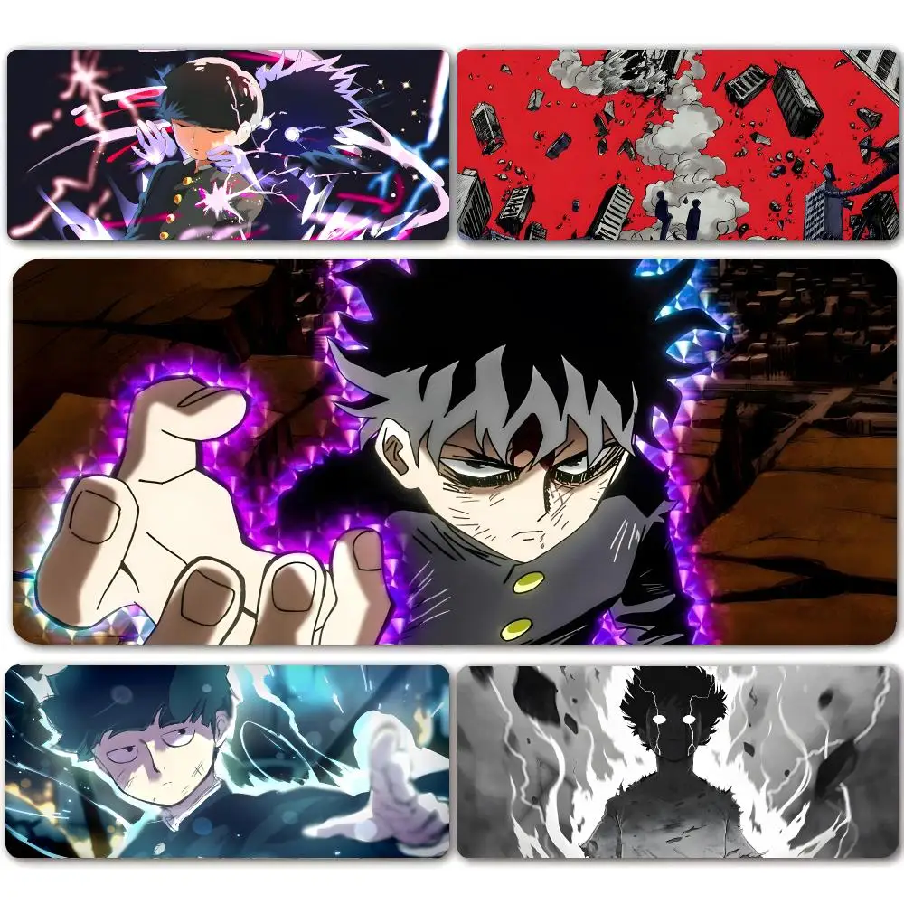 Shigeo Kageyama Mob Psycho 100 Mouse Pad Large Mouse Pad For Computer Laptop Keyboard Gaming Desk Mat Gamer Office Accessories