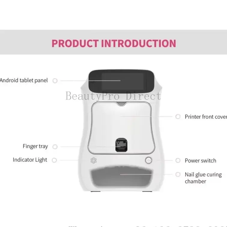 2026 High Quality and Low Price Newest Nail Printer 3d Digital Nail Printer Machine Price Finger and Toe Nail Printing Machine - view 3