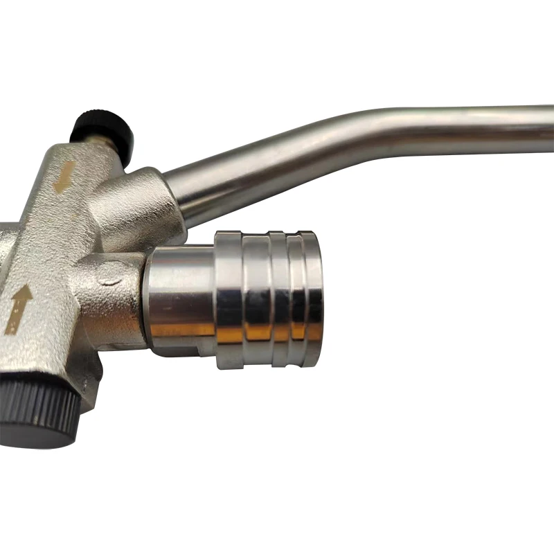 Dual Valve Pressure Washer Attachment 1/4 Quick Connect Foam Cannon Dual Spray Gun Foam Gun Dual Valve for High Pressure Washer