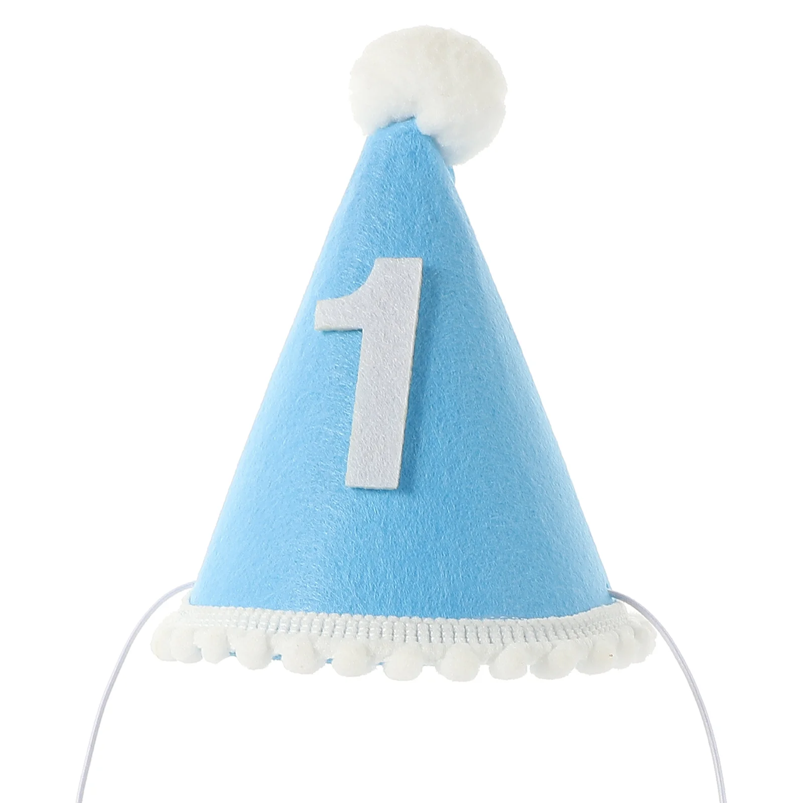 1st Birthday Hat Boy Hairband First Headwear Felt Non-woven Fabric Kids Baby Headband Party